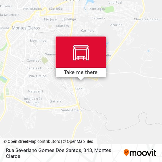 Rua Severiano Gomes Dos Santos, 343 map