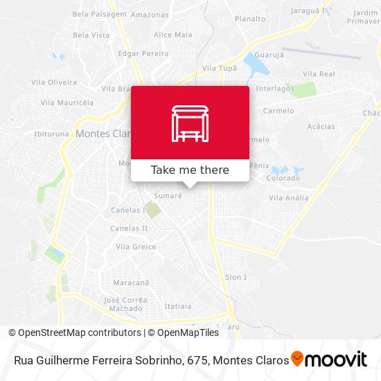 Rua Guilherme Ferreira Sobrinho, 675 map