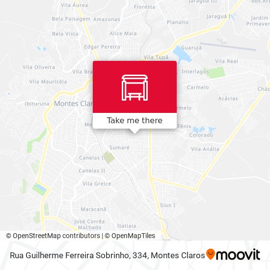 Rua Guilherme Ferreira Sobrinho, 334 map