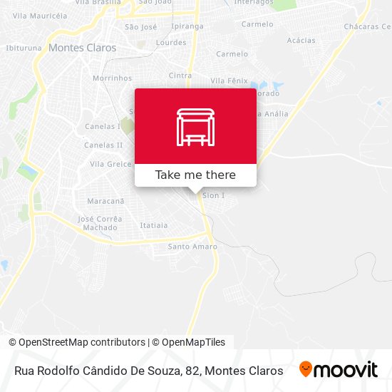 Mapa Rua Rodolfo Cândido De Souza, 82