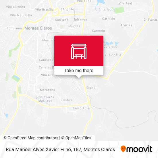 Rua Manoel Alves Xavier Filho, 187 map