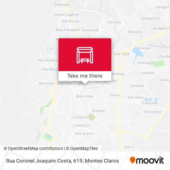 Rua Coronel Joaquim Costa, 619 map