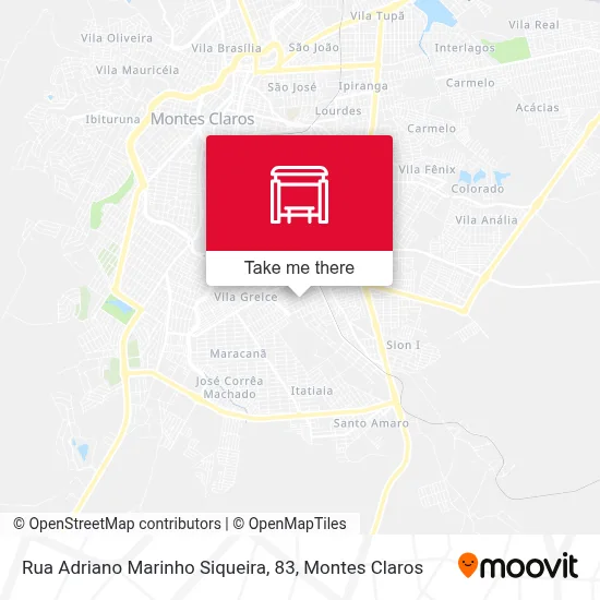 Rua Adriano Marinho Siqueira, 83 map
