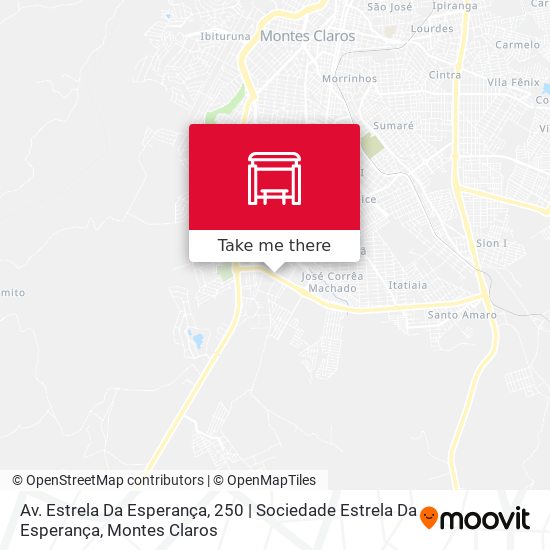 Av. Estrela Da Esperança, 250 | Sociedade Estrela Da Esperança map