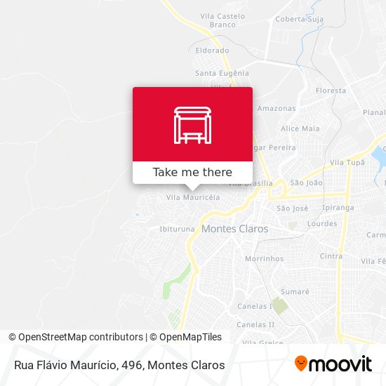 Rua Flávio Maurício, 496 map
