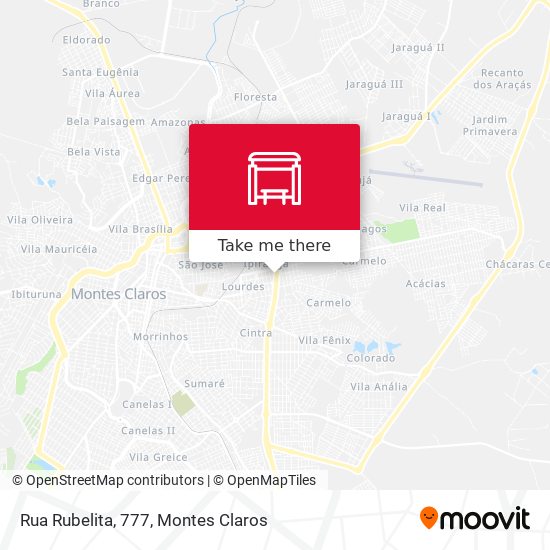 Rua Rubelita, 777 map