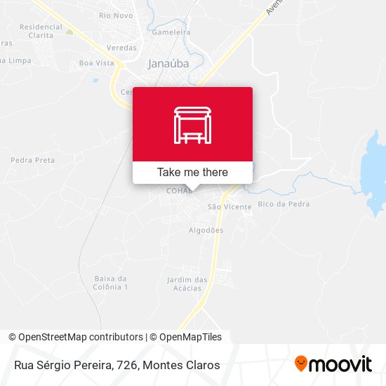 Rua Sérgio Pereira, 726 map