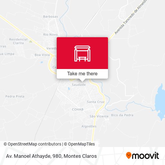 Av. Manoel Athayde, 980 map