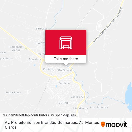 Av. Prefeito Edílson Brandão Guimarães, 75 map
