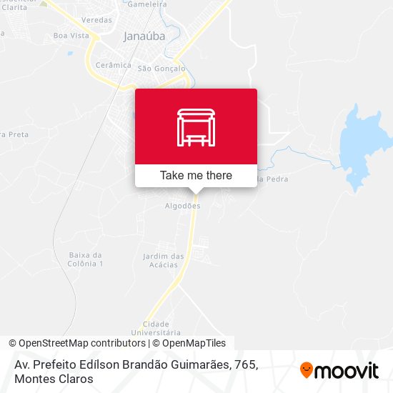 Av. Prefeito Edílson Brandão Guimarães, 765 map