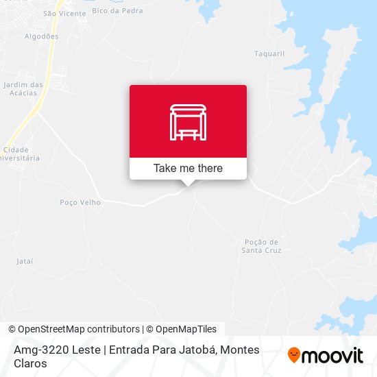 Amg-3220 Leste | Entrada Para Jatobá map
