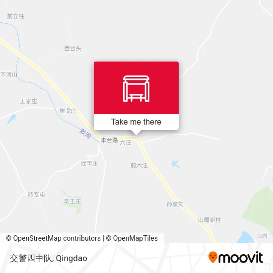 交警四中队 map