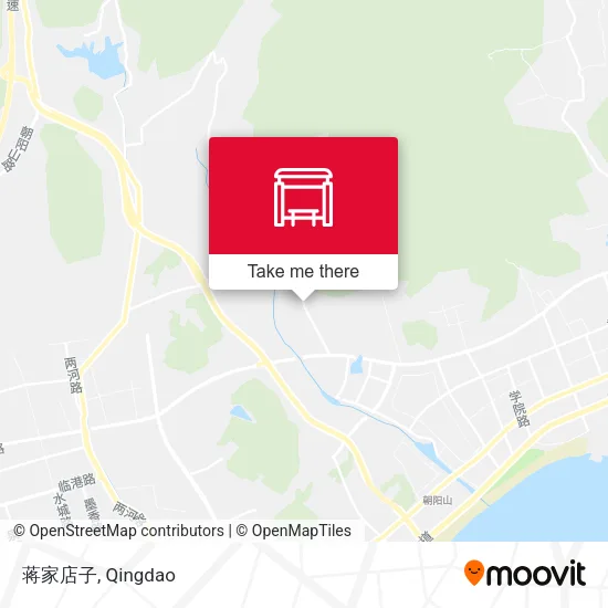 蒋家店子 map
