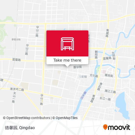 德馨园 map