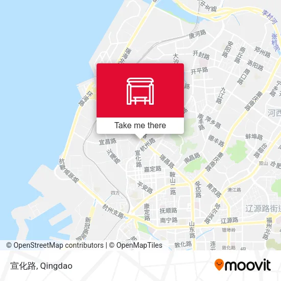 宣化路 map