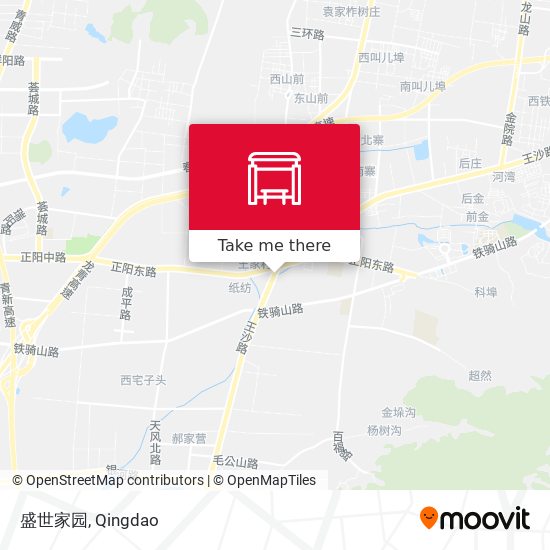 盛世家园 map