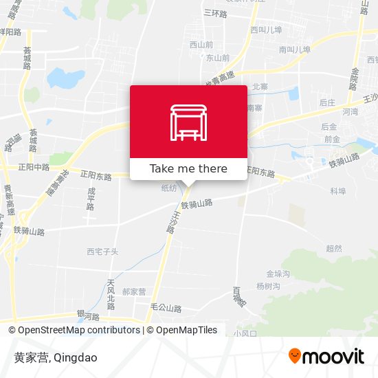 黄家营 map