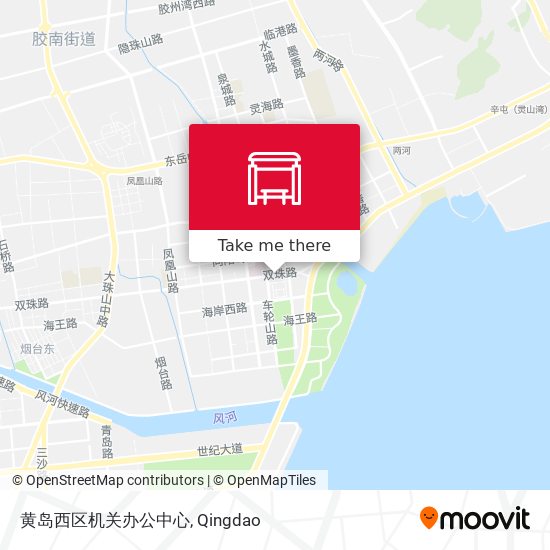 黄岛西区机关办公中心 map