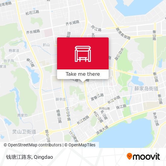 钱塘江路东 map