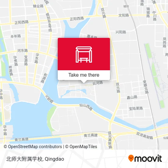 北师大附属学校 map