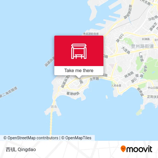 西镇 map