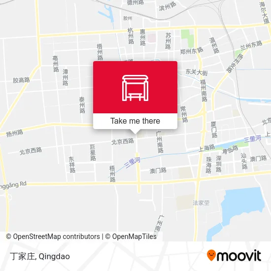 丁家庄 map