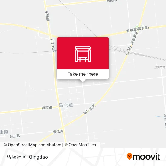 马店社区 map