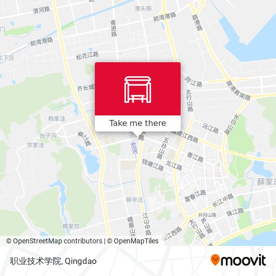 职业技术学院 map