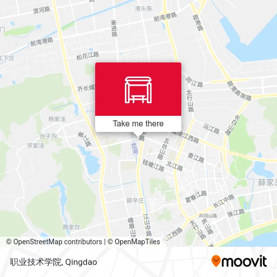 职业技术学院 map