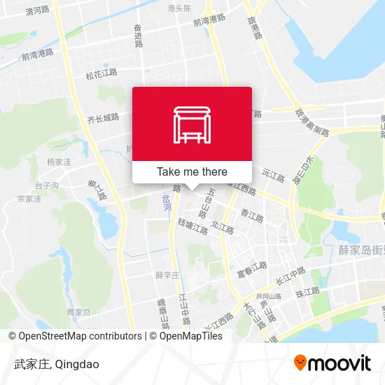 武家庄 map