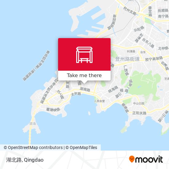 湖北路 map