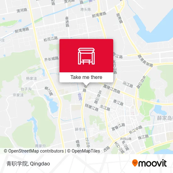 青职学院 map