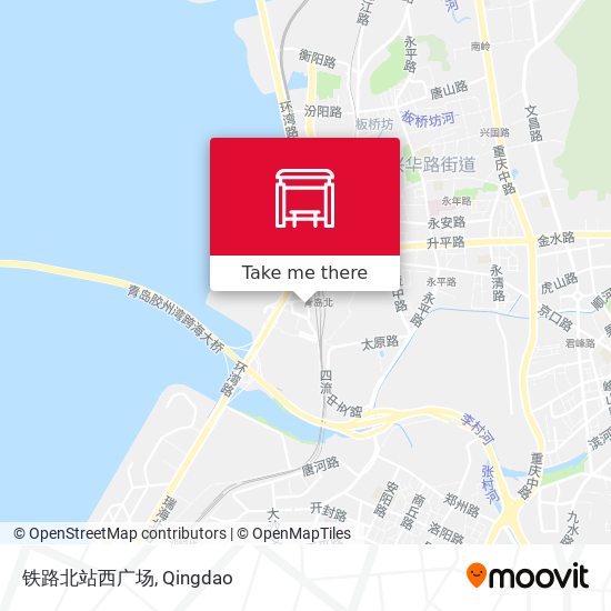 铁路北站西广场 map