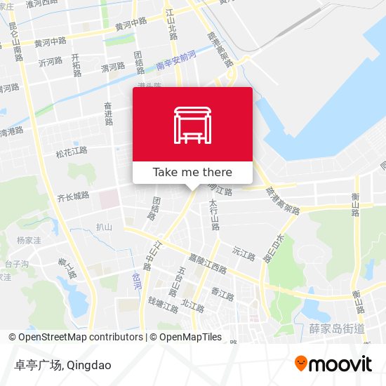 卓亭广场 map