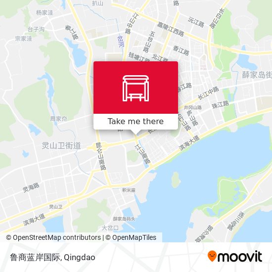 鲁商蓝岸国际 map