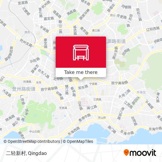 二轻新村 map