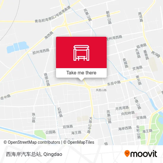 西海岸汽车总站 map
