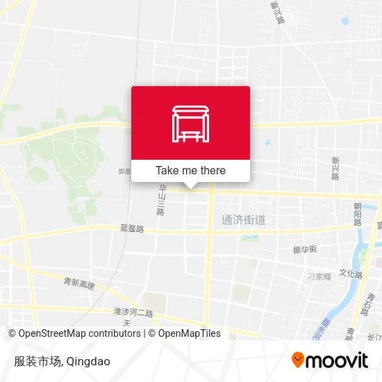 服装市场 map