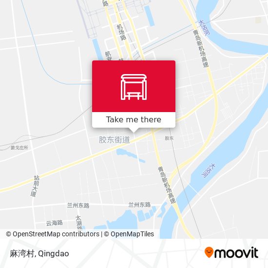 麻湾村 map