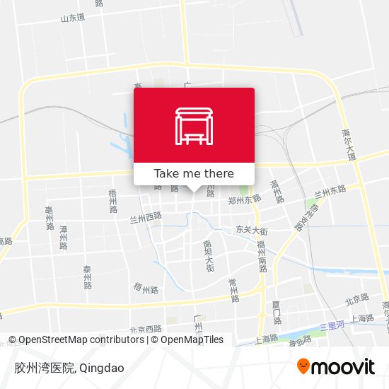 胶州湾医院 map