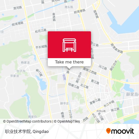 职业技术学院 map