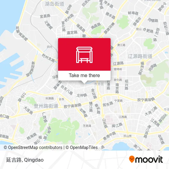 延吉路 map