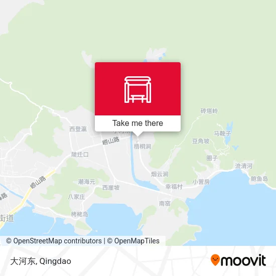 大河东 map