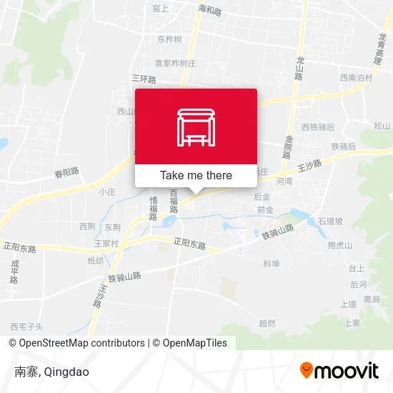 南寨 map