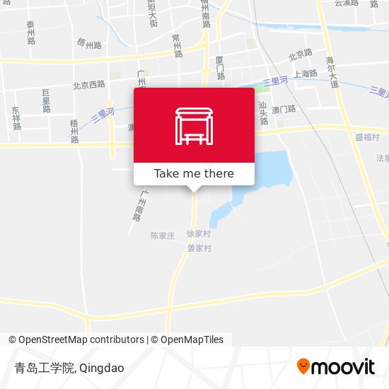 青岛工学院 map