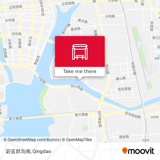 蔚蓝群岛南 map