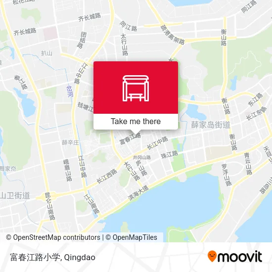 富春江路小学 map