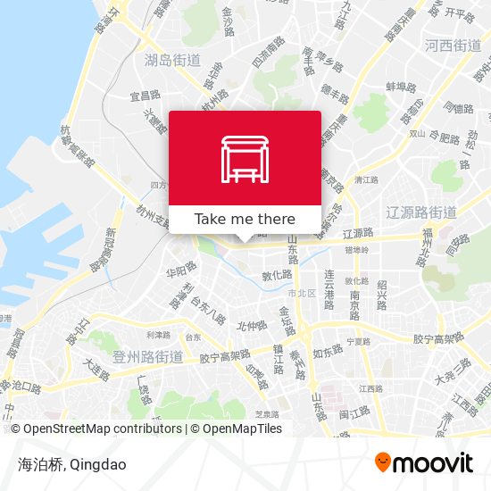 海泊桥 map