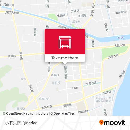 小哨头南 map