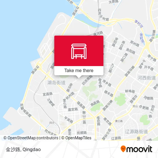 金沙路 map